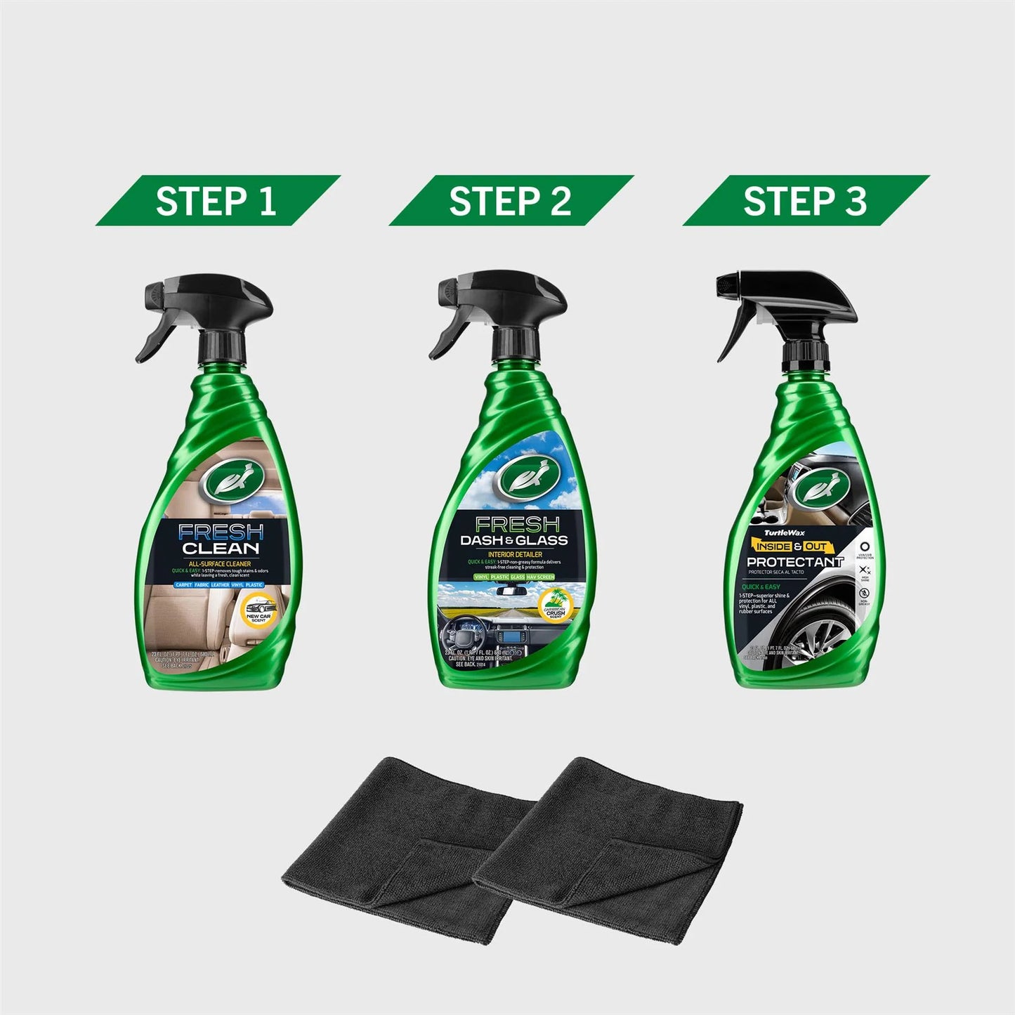 Essentials Interior Car Care Kit
