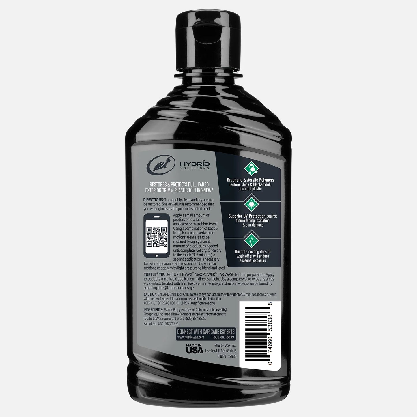 Hybrid Solutions® Graphene Acrylic Trim Restorer, 10 fl oz