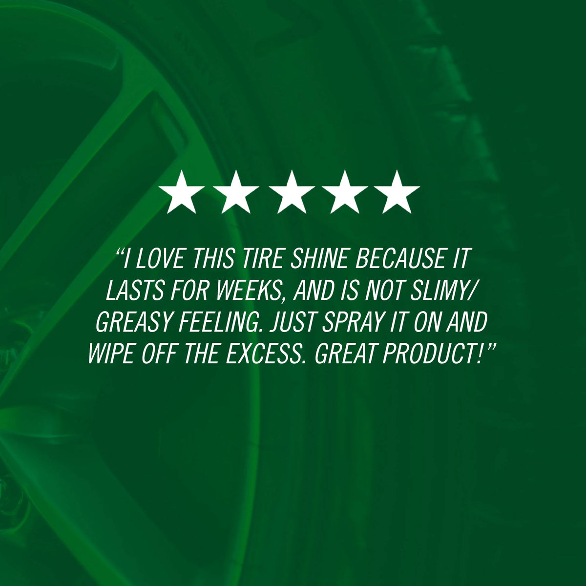 Hybrid Solutions® Graphene Acrylic Tire Shine Spray Coating, 23 fl oz