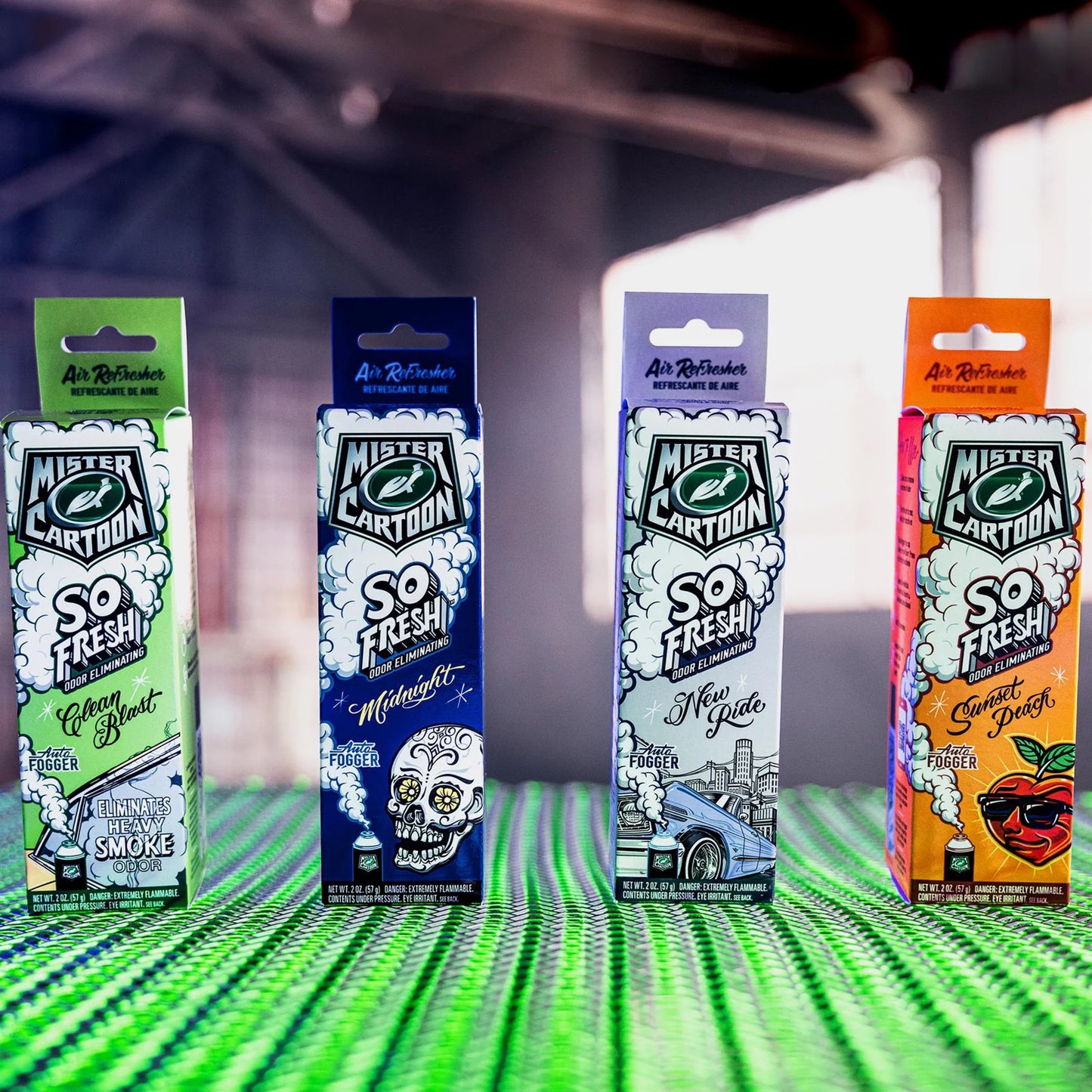 Mister Cartoon So Fresh™ Odor Eliminating Fogger Midnight