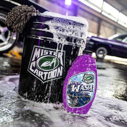 Mister Cartoon Slick Wash & Wax, 48 fl oz