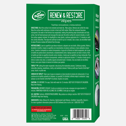 Renew & Restore Wipes