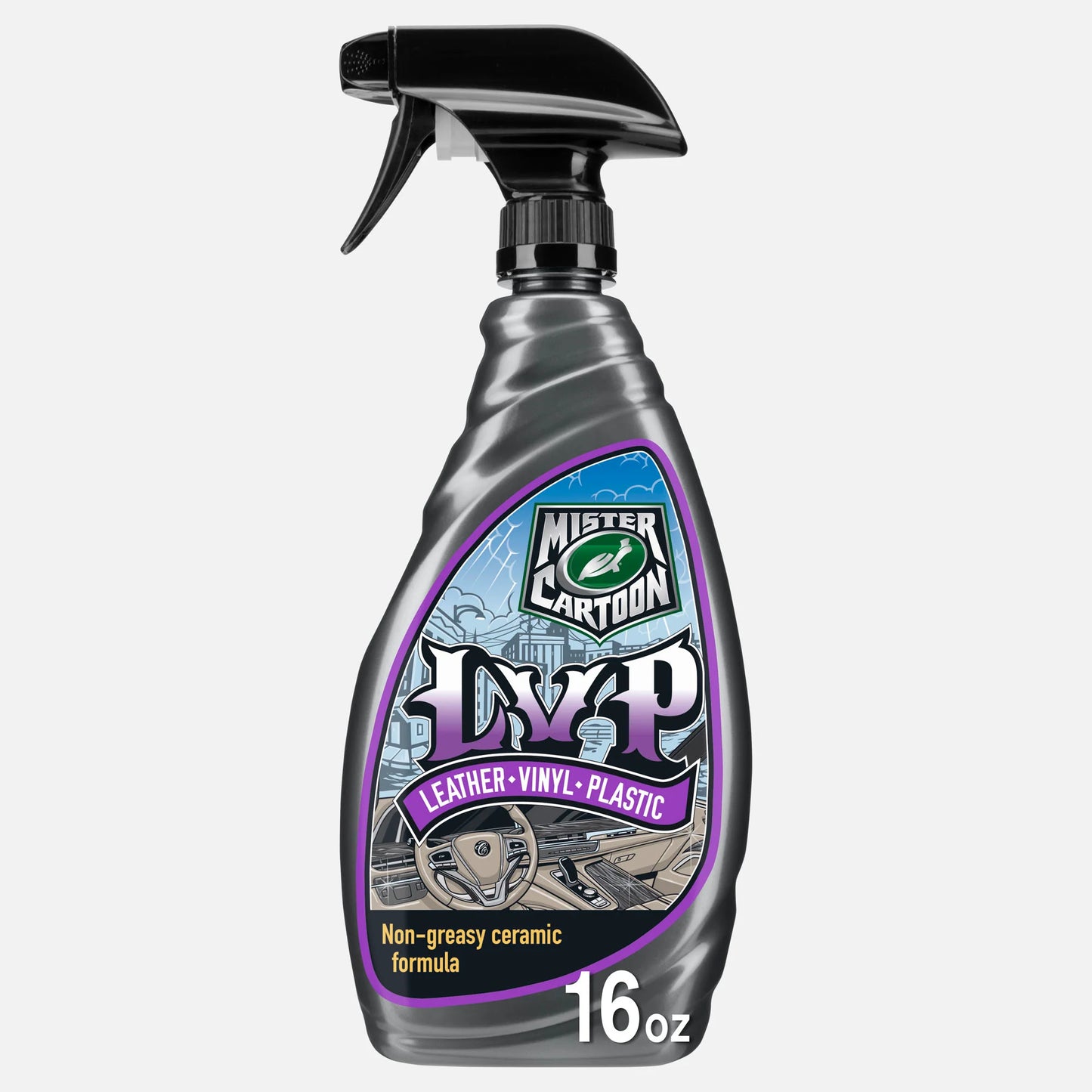 Mister Cartoon LVP - Leather, Vinyl, Plastic, 16 fl oz