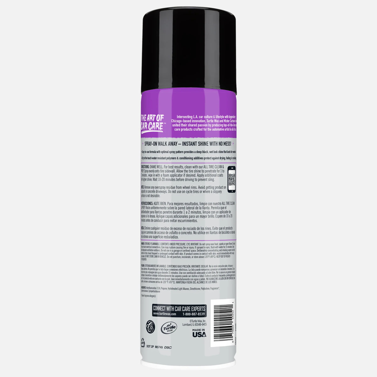 Mister Cartoon Tire Shine, 14 fl oz