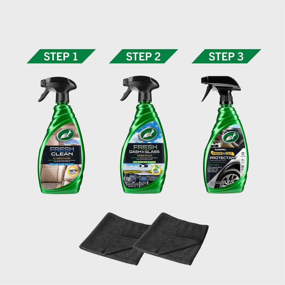 Essentials Interior Car Care Kit
