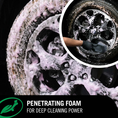 Hybrid Solutions® Hyper Foam Wheel Cleaner & Tire Prep, 23 fl oz