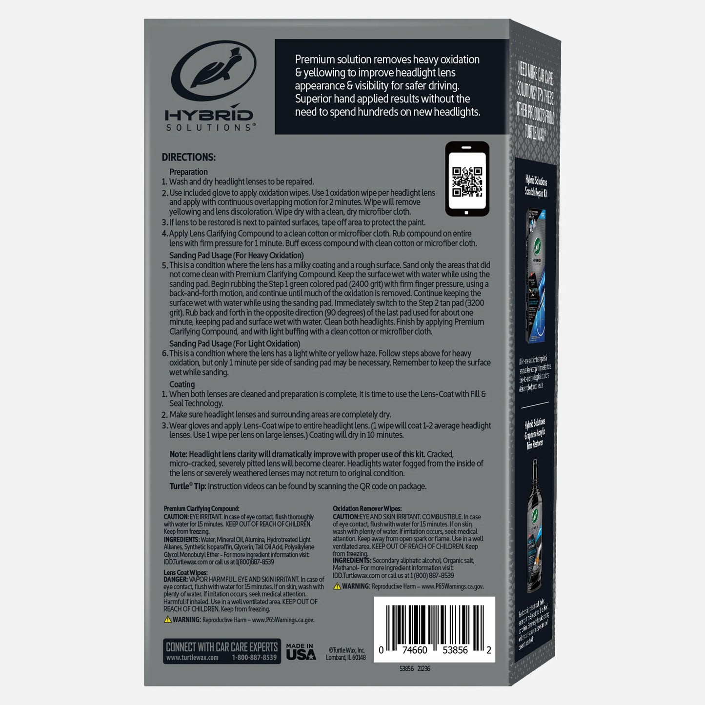 Hybrid Solutions® Headlight Restoration Kit