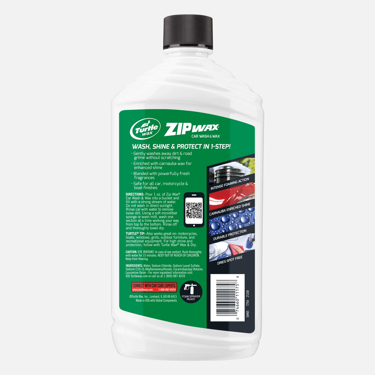 ZipWax® Car Wash & Wax, 16 fl oz